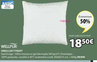 JYSK Oreiller Tynset offre