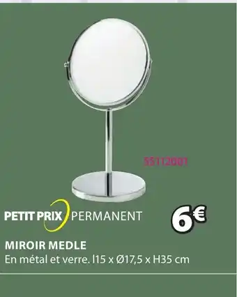 JYSK Miroir Medle offre