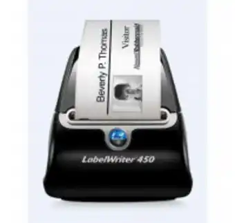 Top Office Rouleau étiquettes badge - dymo - 54mm x 101mm offre