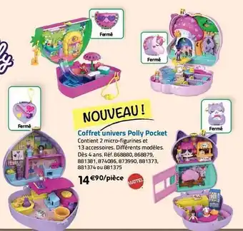 Coffret uivers polly pocket
