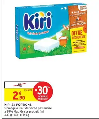 Intermarché Kiri 24 Portions offre