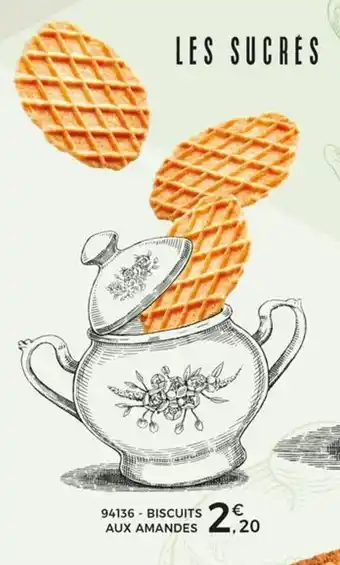 Thiriet Biscuits aux amandes offre