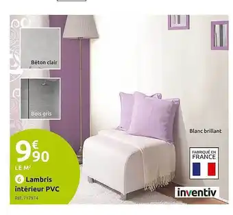 Mr Bricolage Lambis intérieur pvc inventiv offre