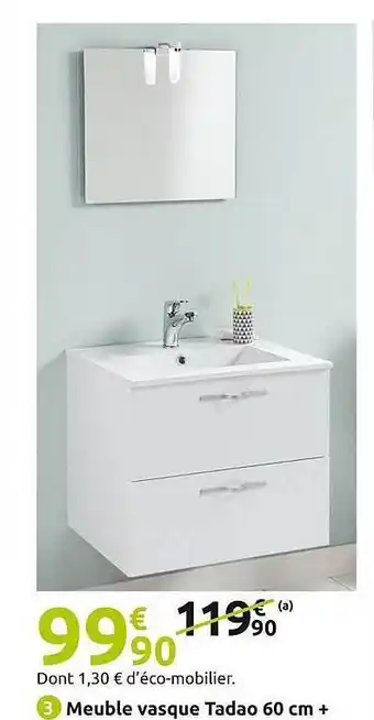 Mr Bricolage Meuble vasque tadao offre