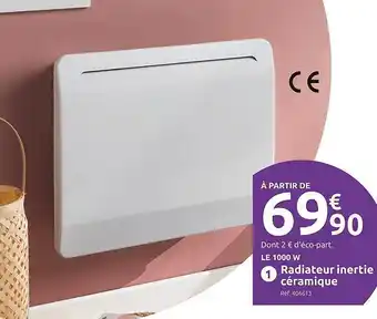 Mr Bricolage Radiateur inertie céramique offre