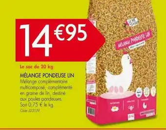 Mélange Pondeuse Lin