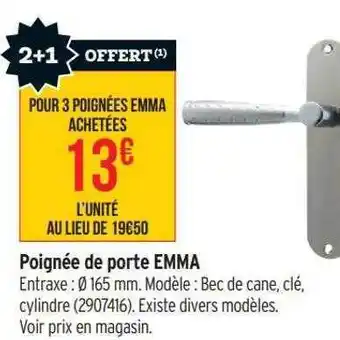Poignée de porte emma