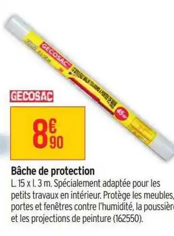 Bâche de protection gecosac