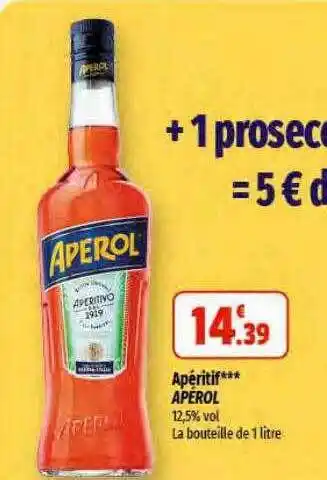 Apéritif*** apérol