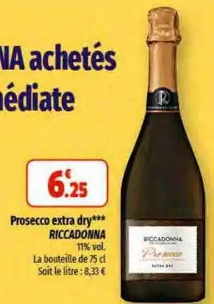 Coccinelle Supermarché Prosecco extra dry*** riccadonna offre
