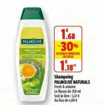 Shampoing palmolive naturals