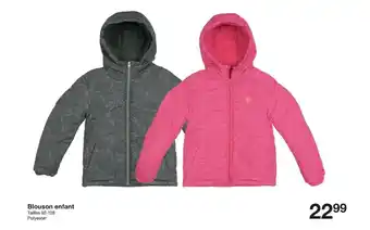 Zeeman Blouson enfant offre
