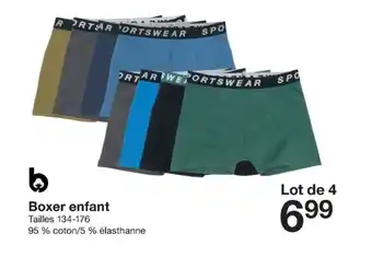 Zeeman Boxer enfant offre