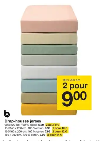 Zeeman Drap-housse jersey offre