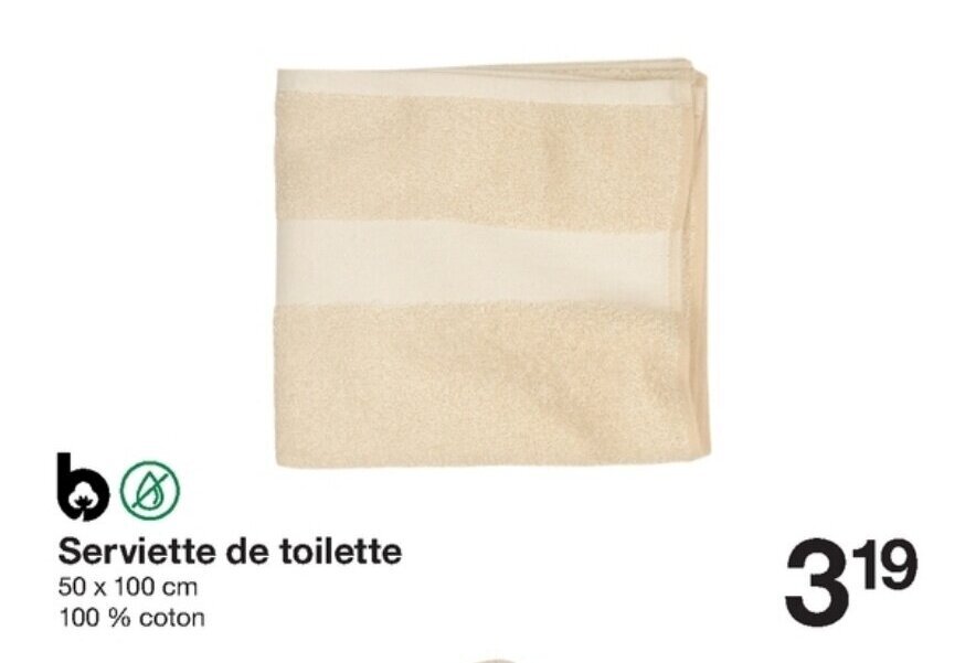 Promo Serviette de toilette chez Zeeman