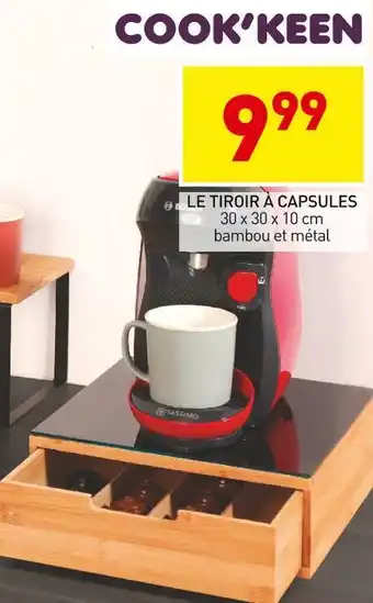 Stokomani Cook'keen le tiroir à capsules offre