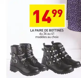 Stokomani Anna karel / manoukian la paire de bottines offre