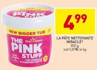 Stokomani The pink stuff la pâte nettoyante miracle* offre
