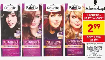 Stokomani Schwarzkopf la coloration crème couleur intensive offre