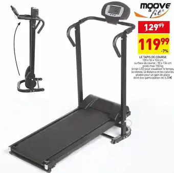 Stokomani Moove le tapis de course offre
