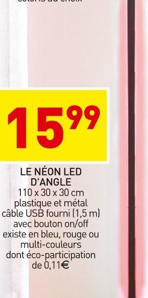 Stokomani Le néon led d'angle offre