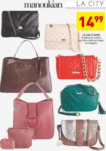 Stokomani Manoukian / la city le sac à main offre