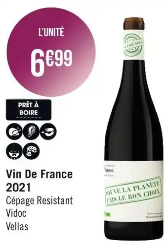 Géant Casino Vin de france 2021 offre