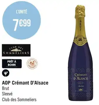 Géant Casino Aop crémant d’alsace offre