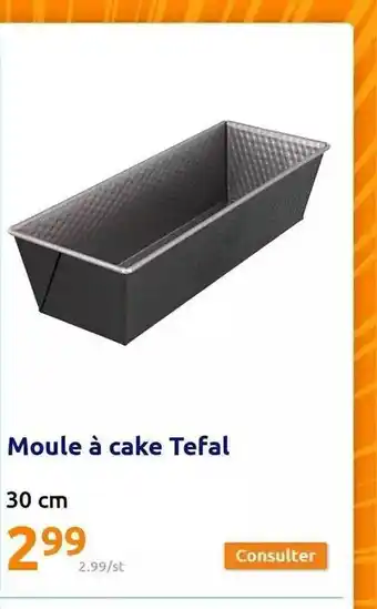 Action Moule à cake tefal offre