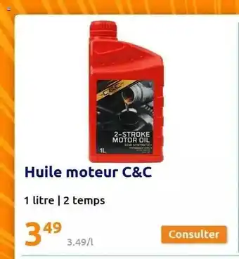 Huile moteur c&c