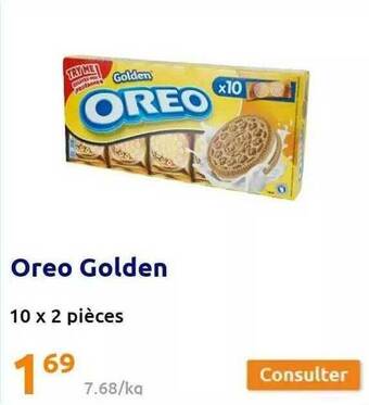 Action Oreo golden offre