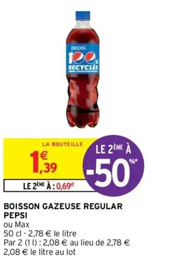PEPSI boisson gazeuse regular