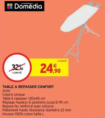 Intermarché Tabel a repasser confort offre