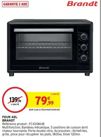 Intermarché Four 42L brandt offre