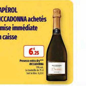 Coccinelle Express Prosecco extra dry riccadonna offre