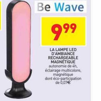 Stokomani La lampe led d'ambiance rechargeable magnétique offre