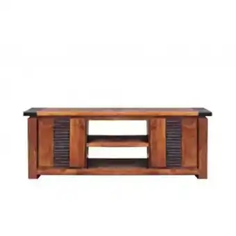 Bois & Chiffons Meuble tv en bois massif | acacia moon offre