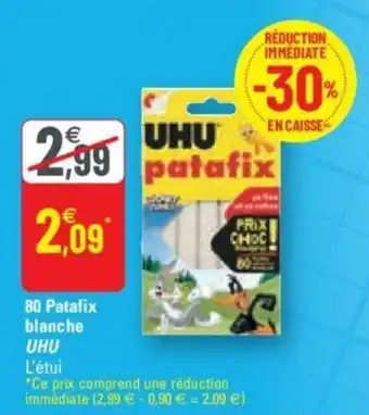 G20 UHU 80 patafix blanche offre