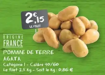 G20 Pomme de terre agata offre