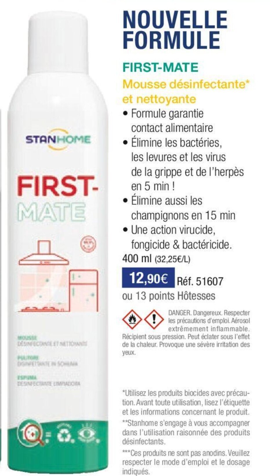 Promo STANHOME firstmate chez Stanhome
