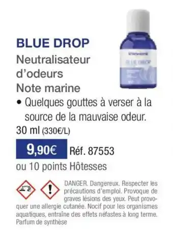 Stanhome STANHOME blue drop offre