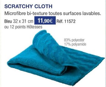 Stanhome Scratchy cloth offre