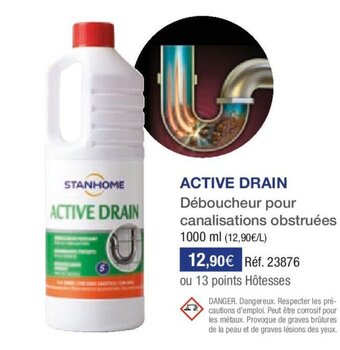 Stanhome STANHOME active drain offre