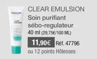 Stanhome STANHOME clear emulsion offre