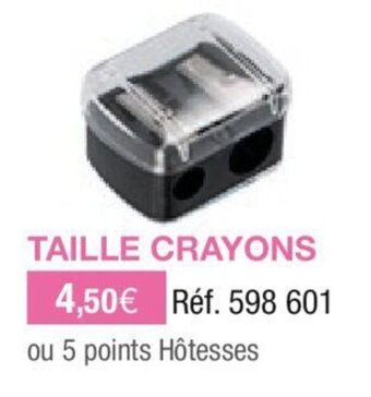 Stanhome Taille crayons offre