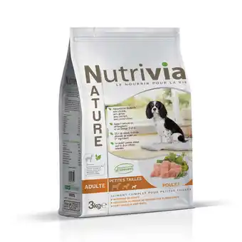 Truffaut Nutrivia nature croquettes pour chien offre