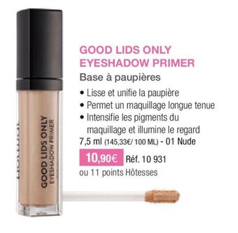 Good lids only eyeshadow primer