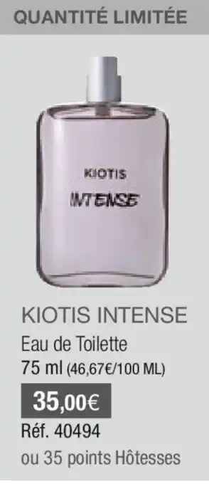 Stanhome KIOTIS intense offre