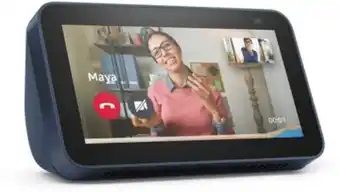 Boulanger Assistant vocal amazon echo show 5 2e generation bleu offre