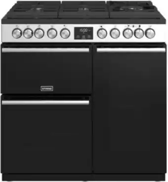 Piano de cuisson stoves precision glass 90 dft inox